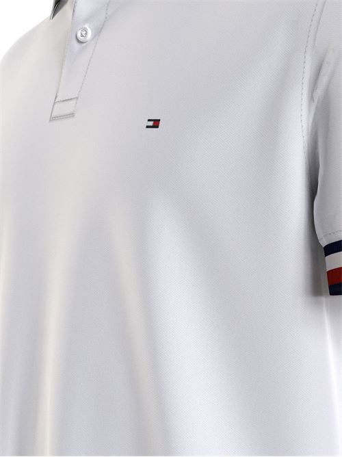 polo Tommy hilfiger | MW0MW31549YBR BIANCO